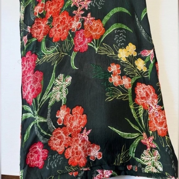 WALTER BAKER Wren Floral Wide Leg Pants NWT - Sz XL - Picture 6 of 7